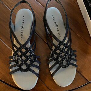Karen Scott Elinoor Sandals (included in 5 clothing items for $15)
